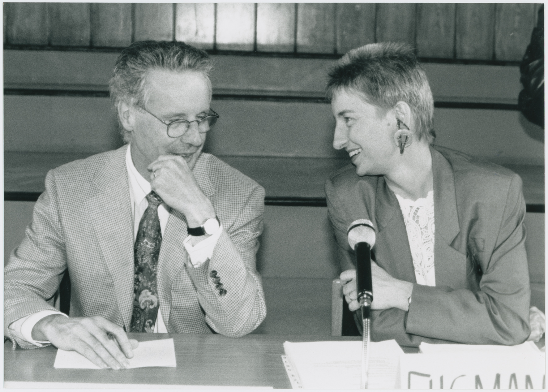 Gespräch des Leiters der EPK mit Finanzsenatorin, Juni 1996