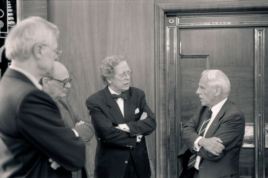 Gesprächssituation im Präsidium