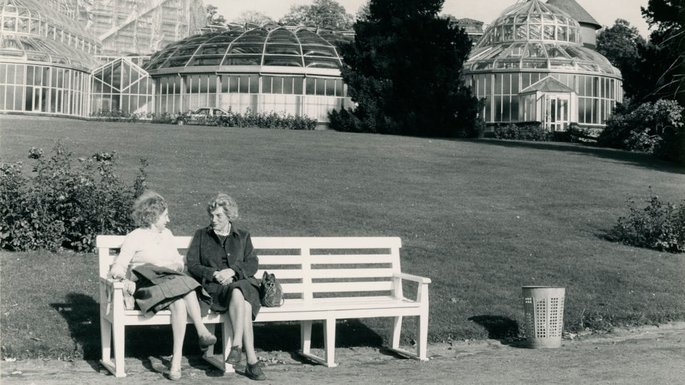  Botanischer Garten: Blick auf Tropenhaus