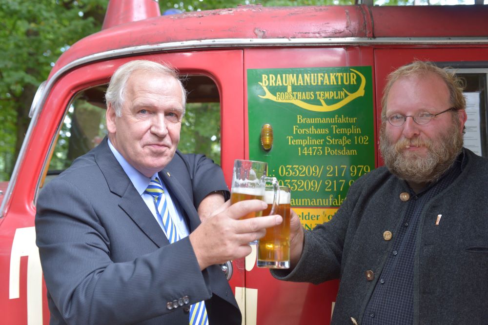 Dr. Christian Laiblin bei seiner Verabschiedung