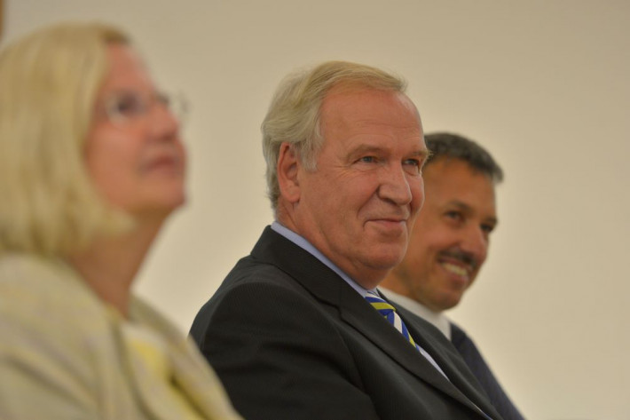 Dr. Christian Laiblin auf seiner Verabschiedungsveranstaltung