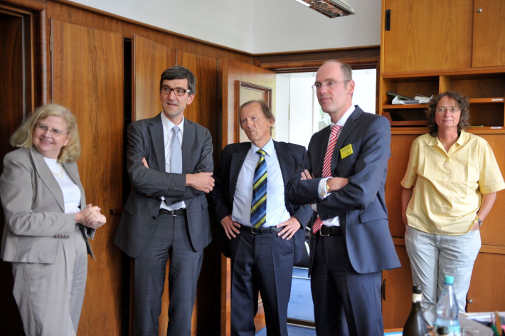 Prof. Dr. Peter-André Alt im Präsidium