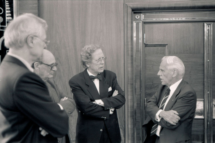 Gesprächssituation im Präsidium